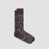 Abstract Mid-Calf Socks