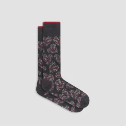 Abstract Mid-Calf Socks