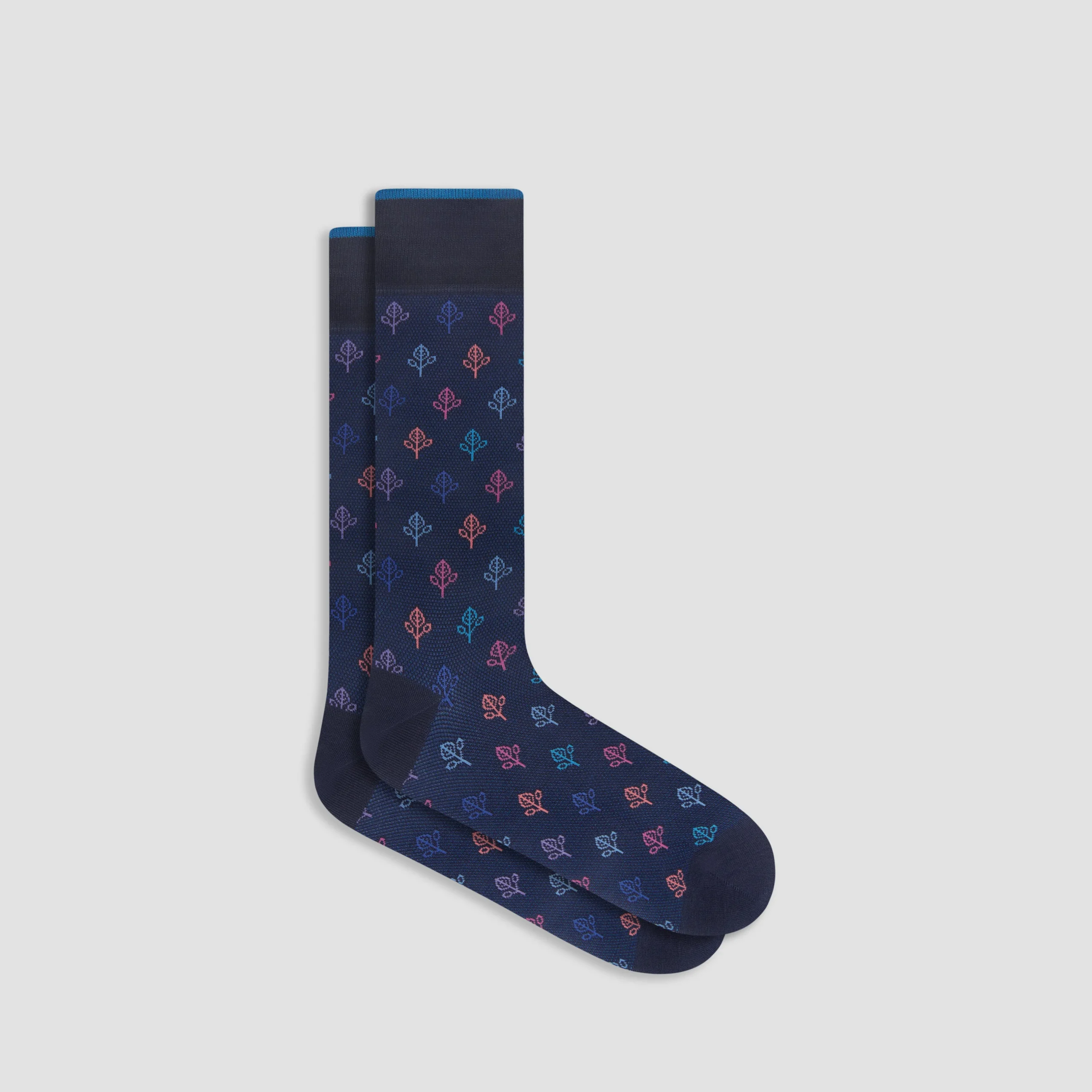 Abstract Mid-Calf Socks