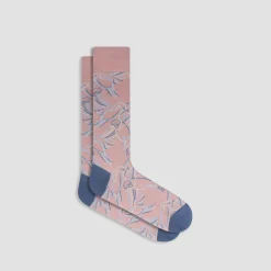 Abstract Mid-Calf Socks