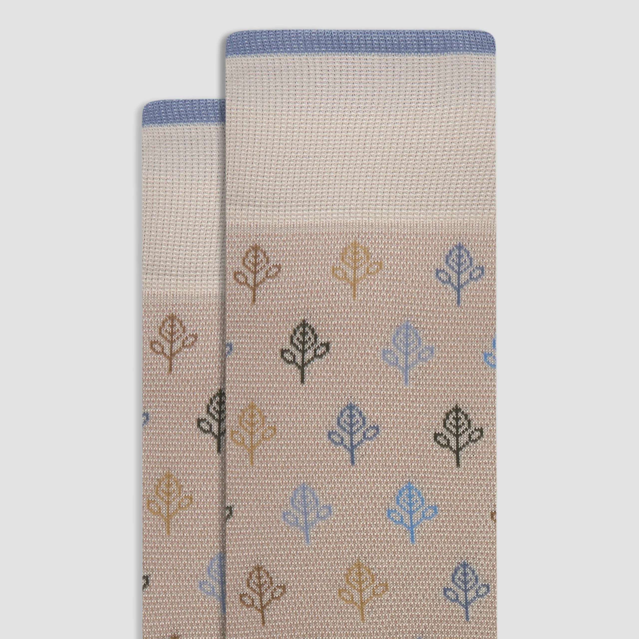 Abstract Mid-Calf Socks