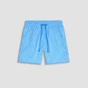 Archer Geometric Swim Trunks