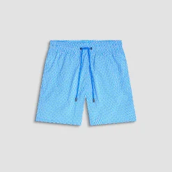 Archer Geometric Swim Trunks