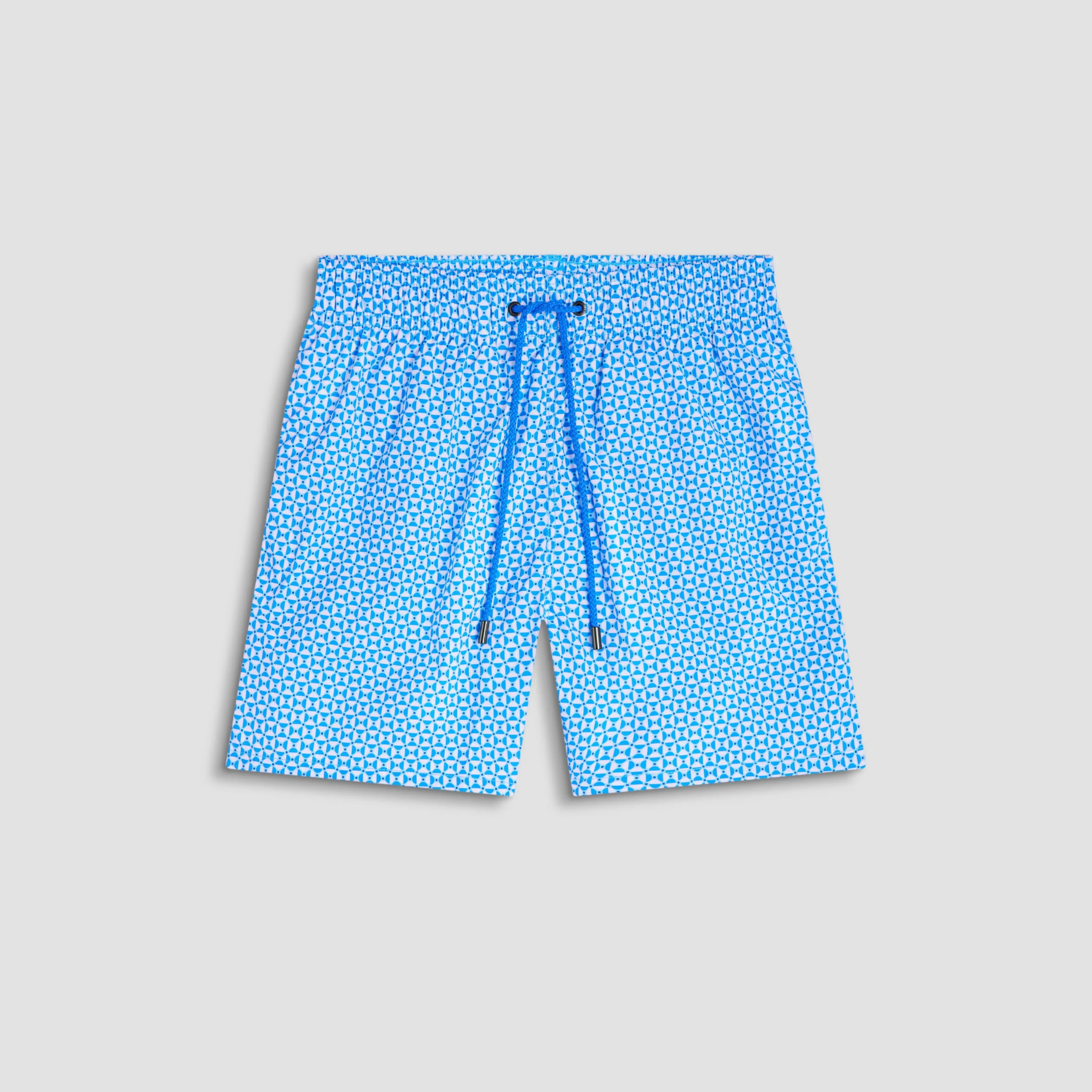 Archer Geometric Swim Trunks