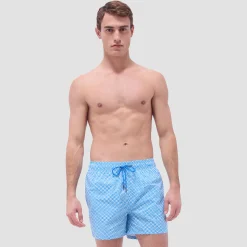 Archer Geometric Swim Trunks