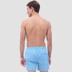 Archer Geometric Swim Trunks