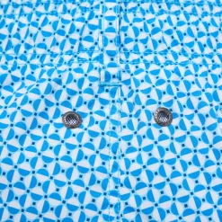 Archer Geometric Swim Trunks