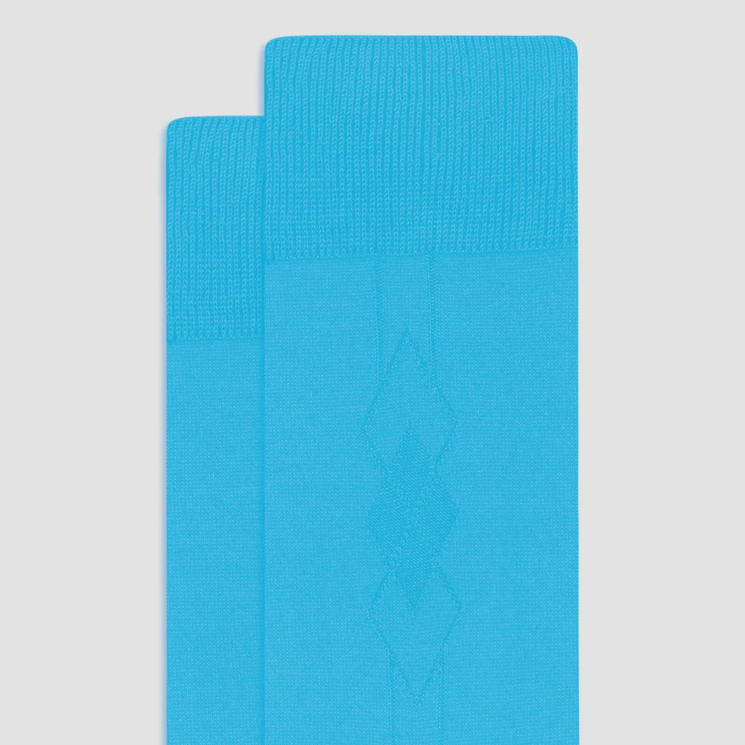 Argyle Mid-Calf Socks