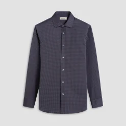 Axel Micro Check Jacquard Shirt