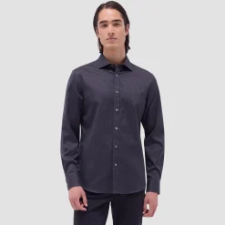 Axel Micro Check Jacquard Shirt