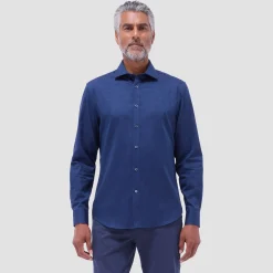 Axel Micro Check Jacquard Shirt