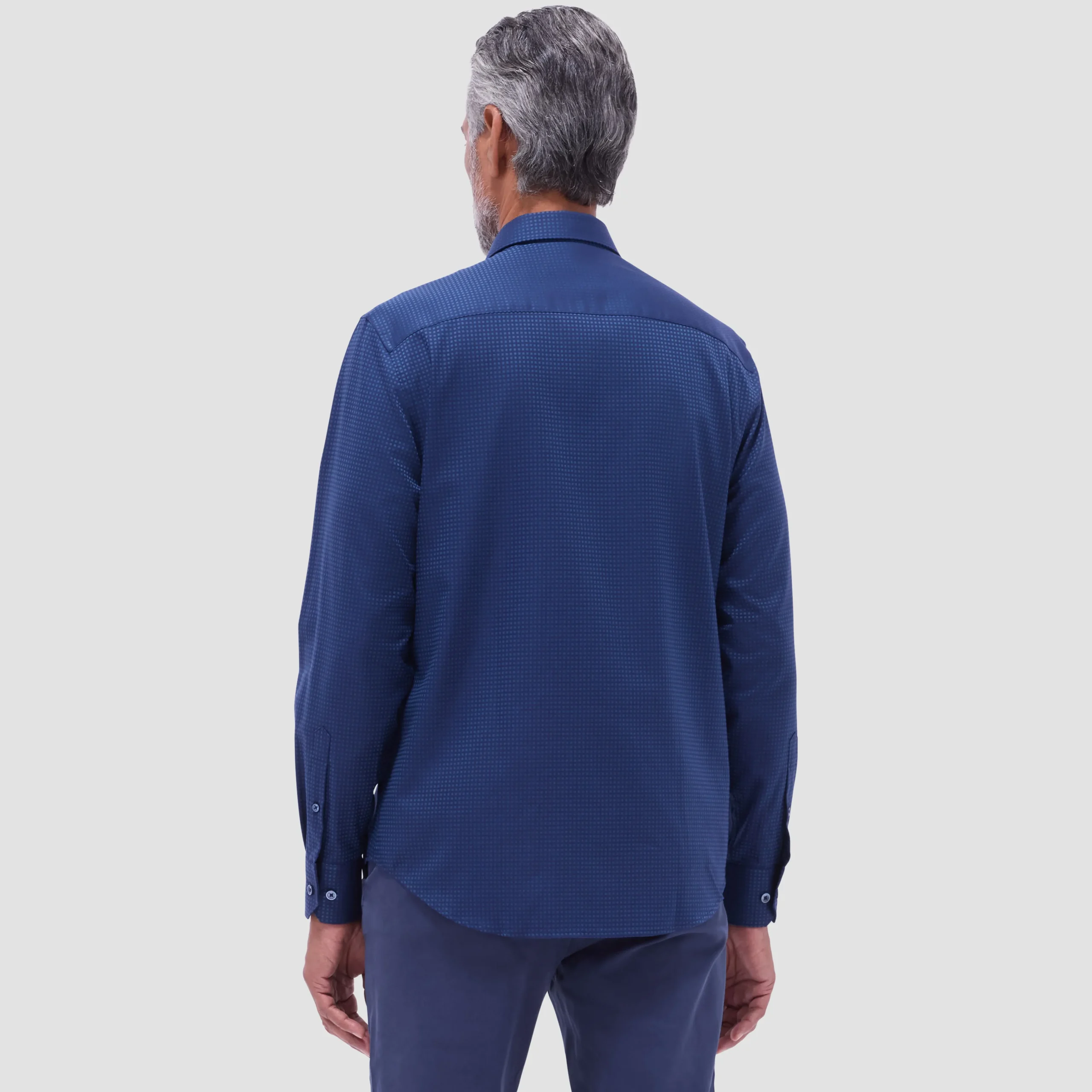 Axel Micro Check Jacquard Shirt