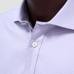 Axel Micro Check Jacquard Shirt