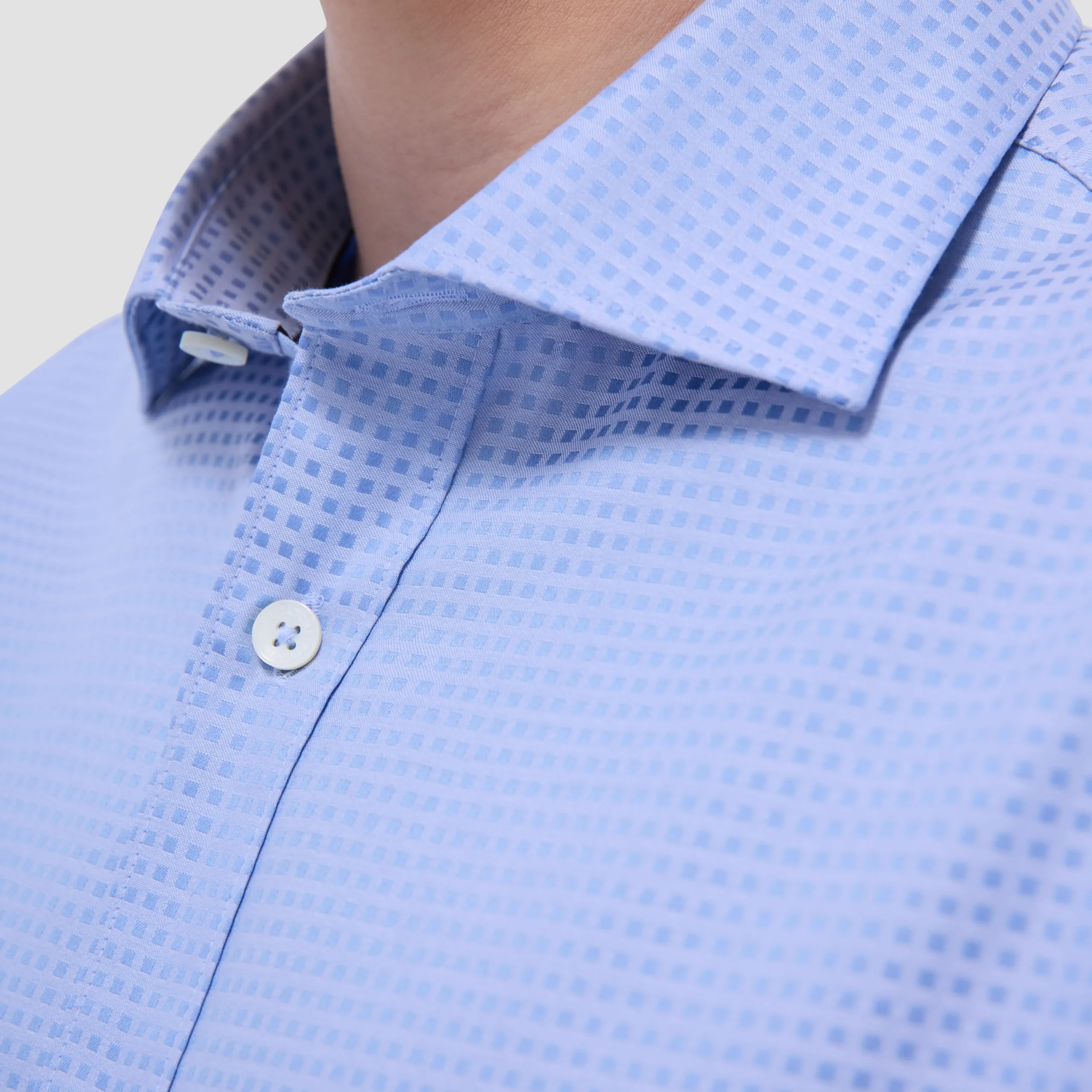 Axel Micro Check Jacquard Shirt
