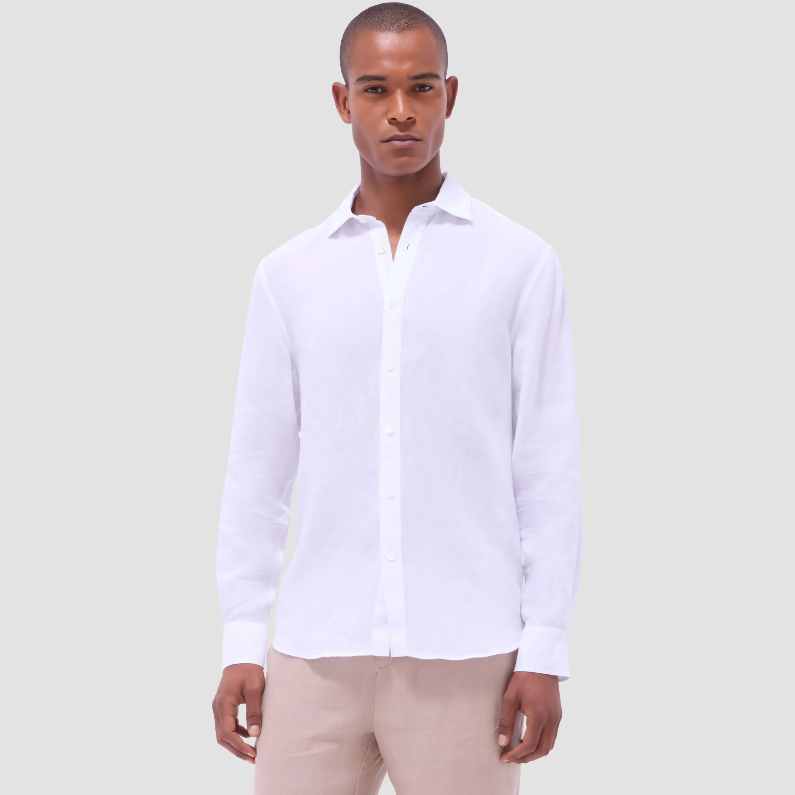 Axel Solid Linen Shirt