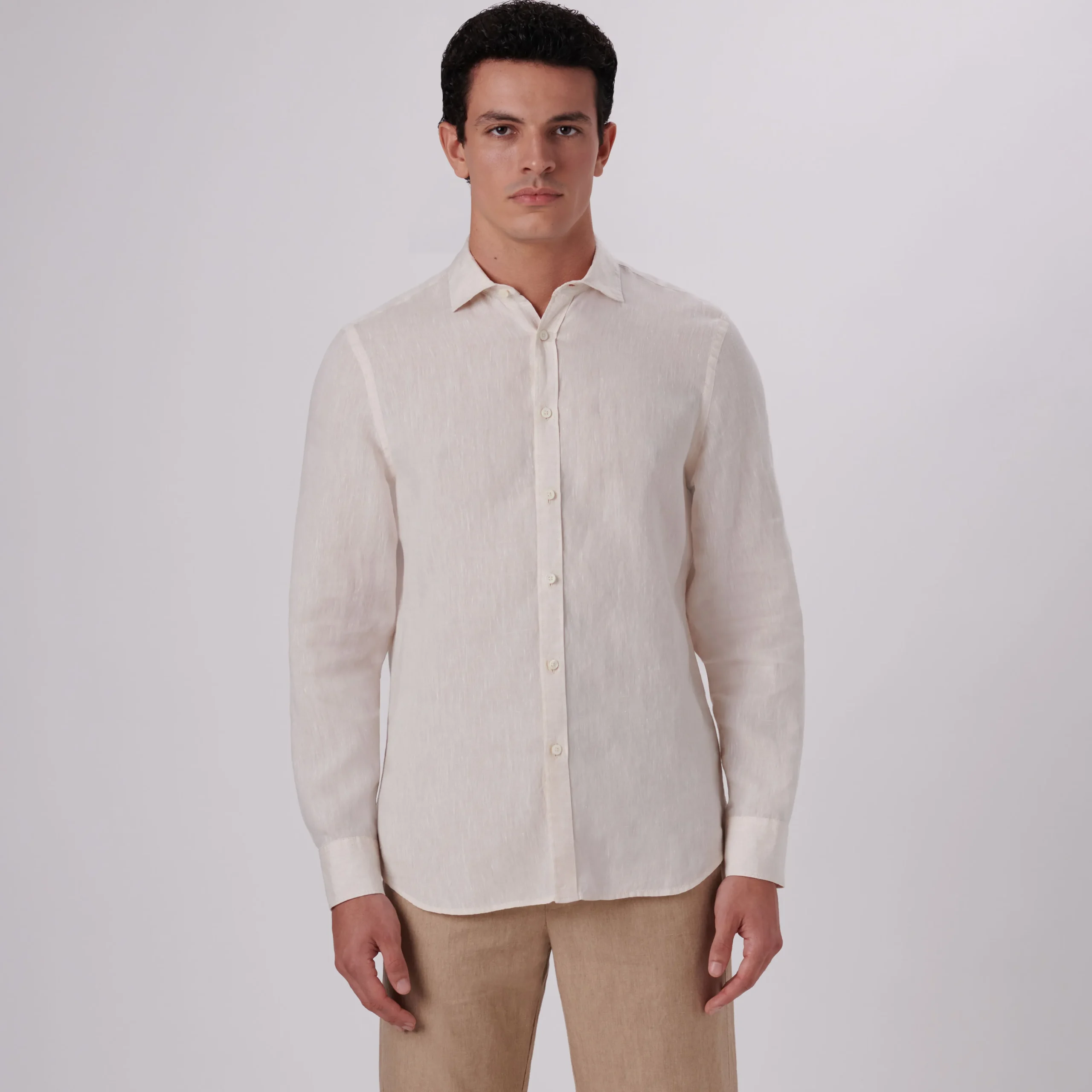 Axel Solid Linen Shirt