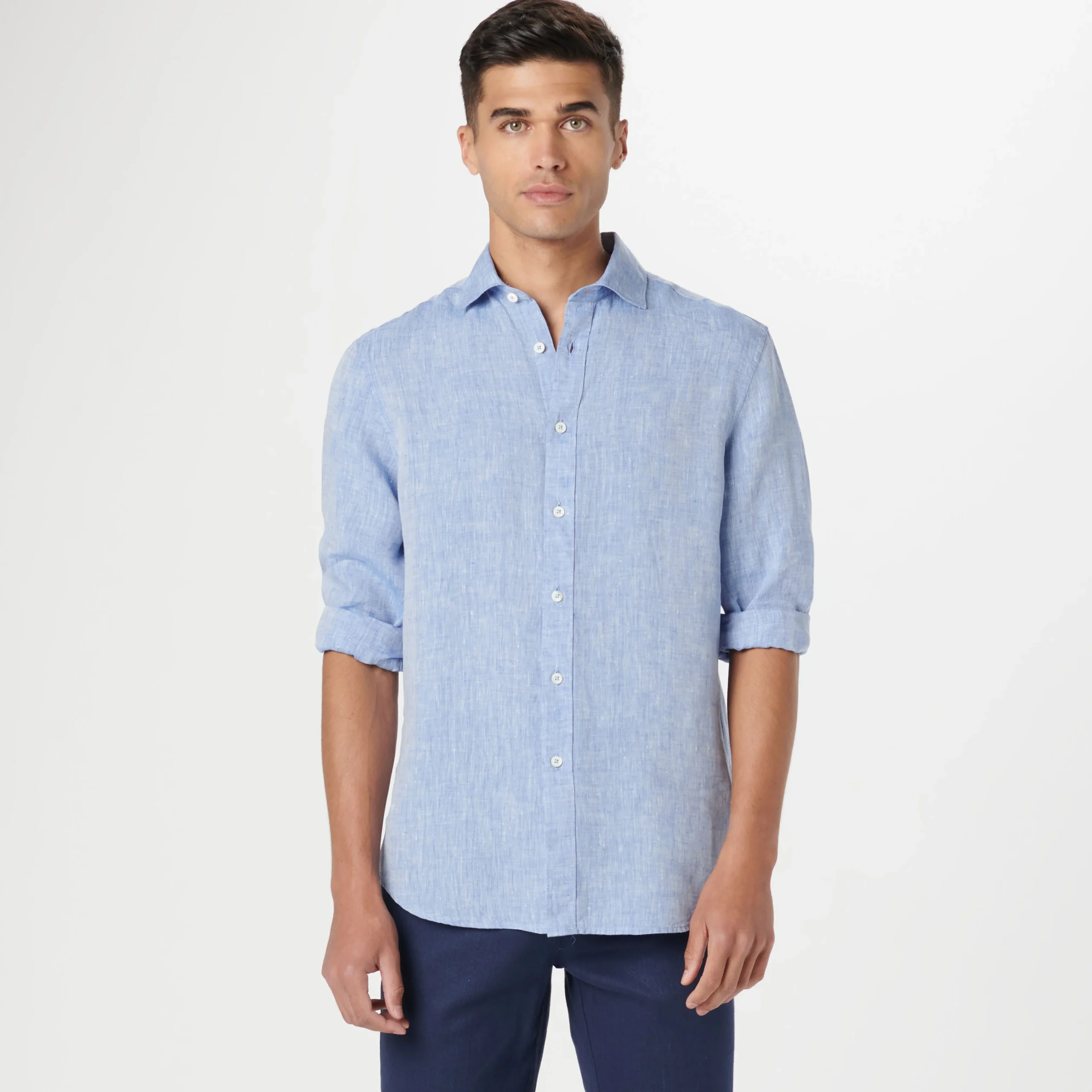 Axel Solid Linen Shirt