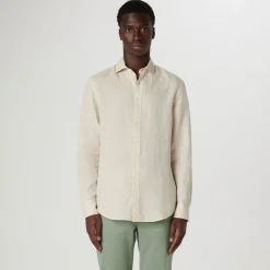 Axel Solid Linen Shirt