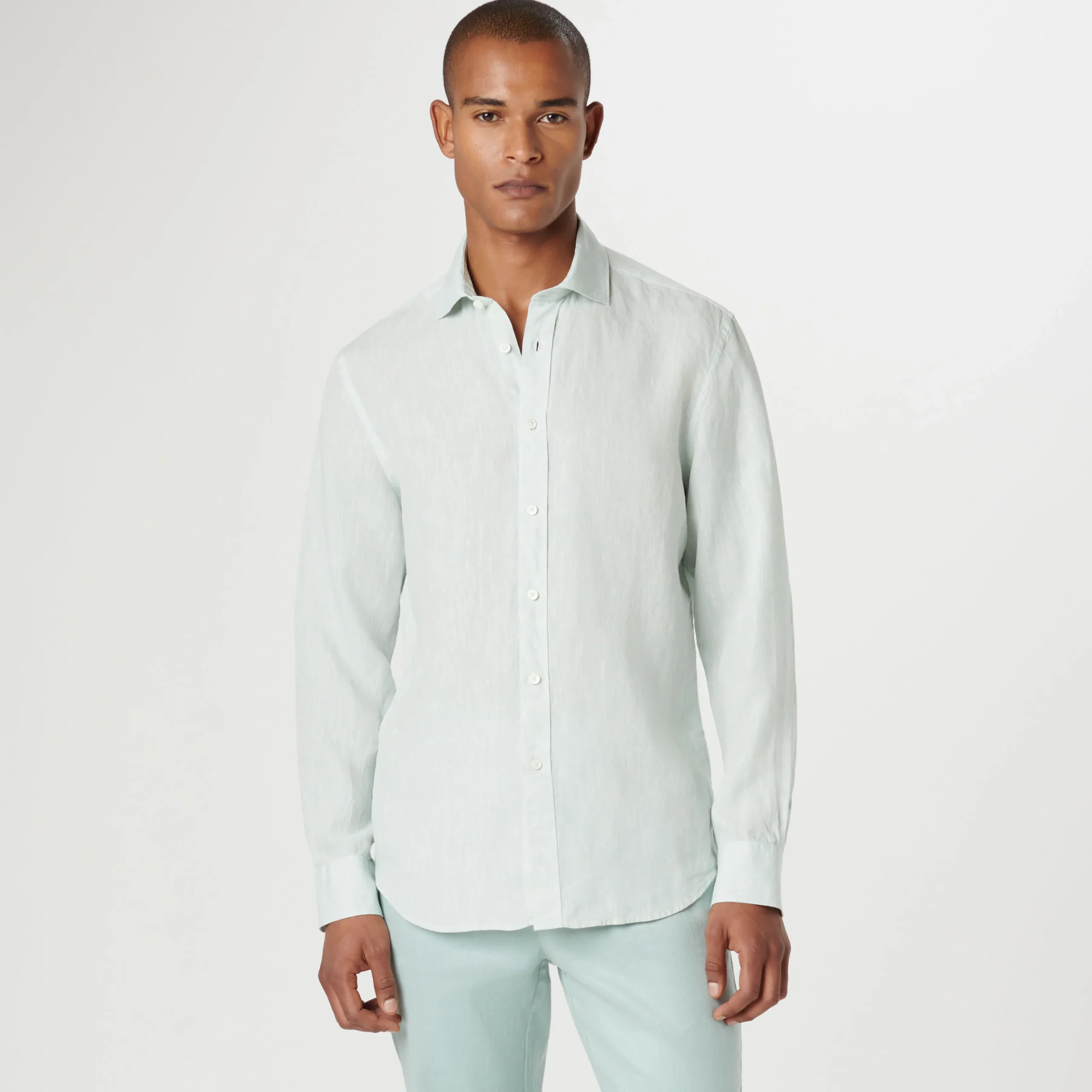 Axel Solid Linen Shirt