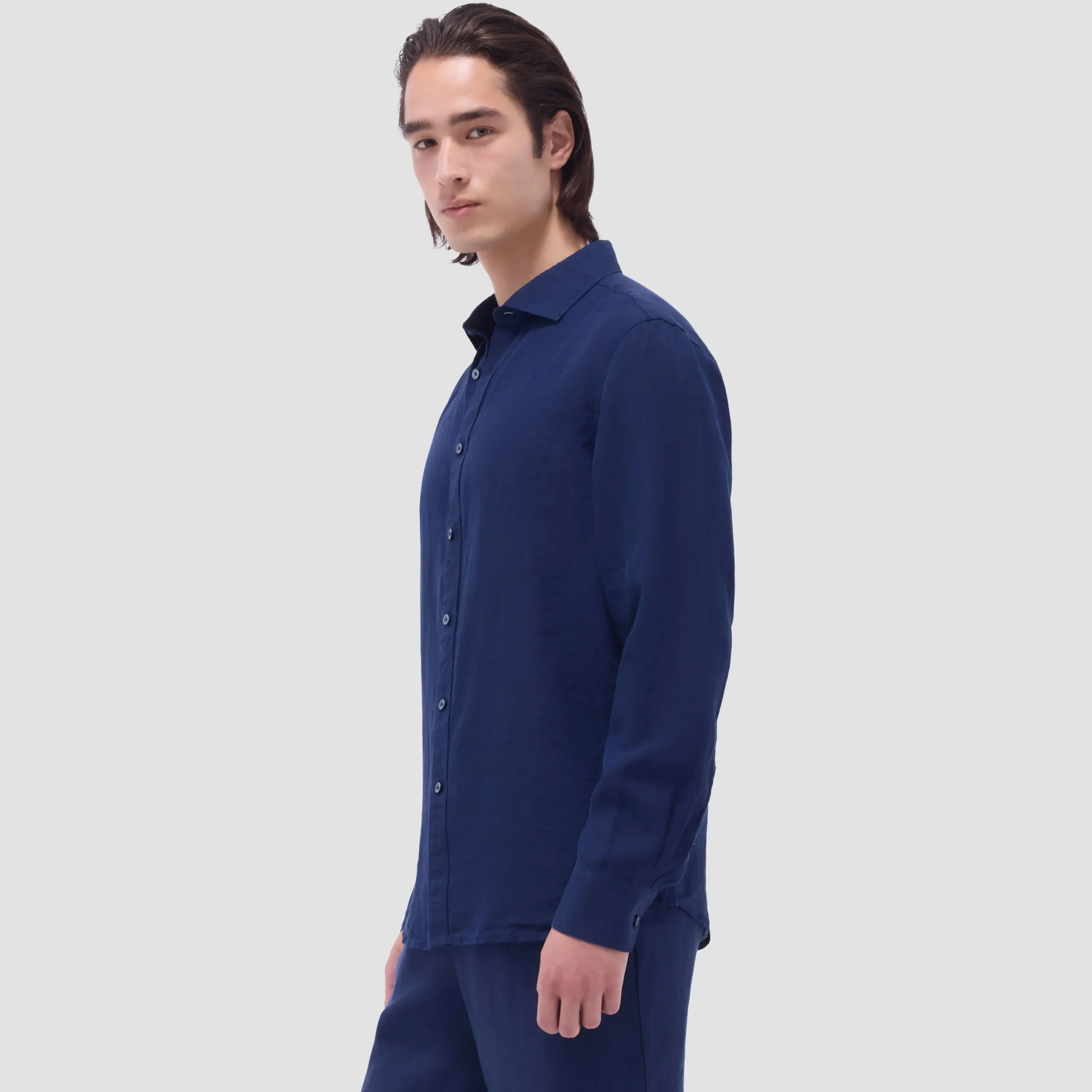 Axel Solid Linen Shirt