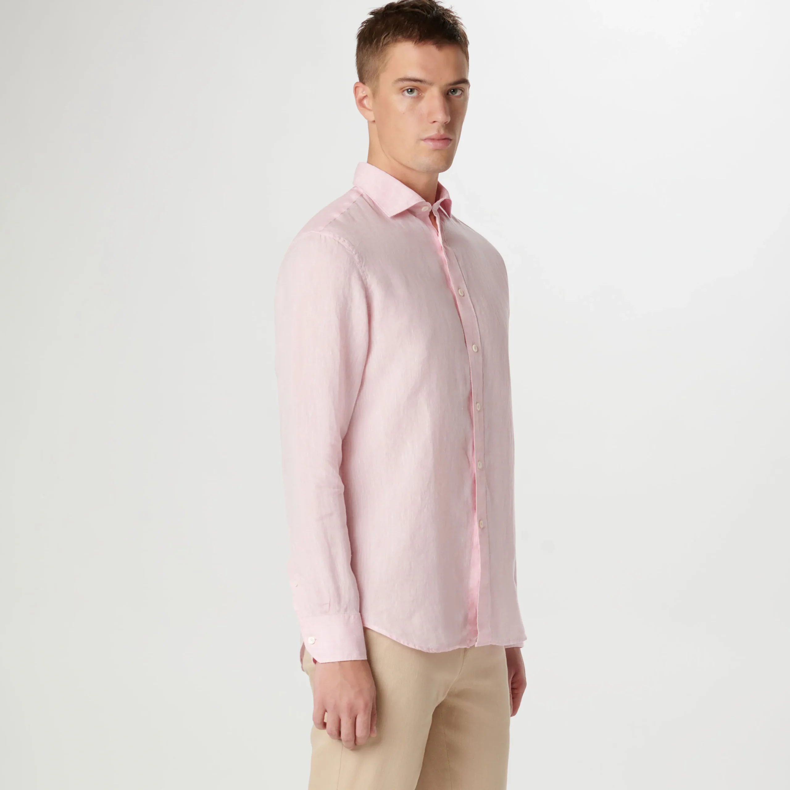 Axel Solid Linen Shirt