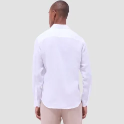 Axel Solid Linen Shirt