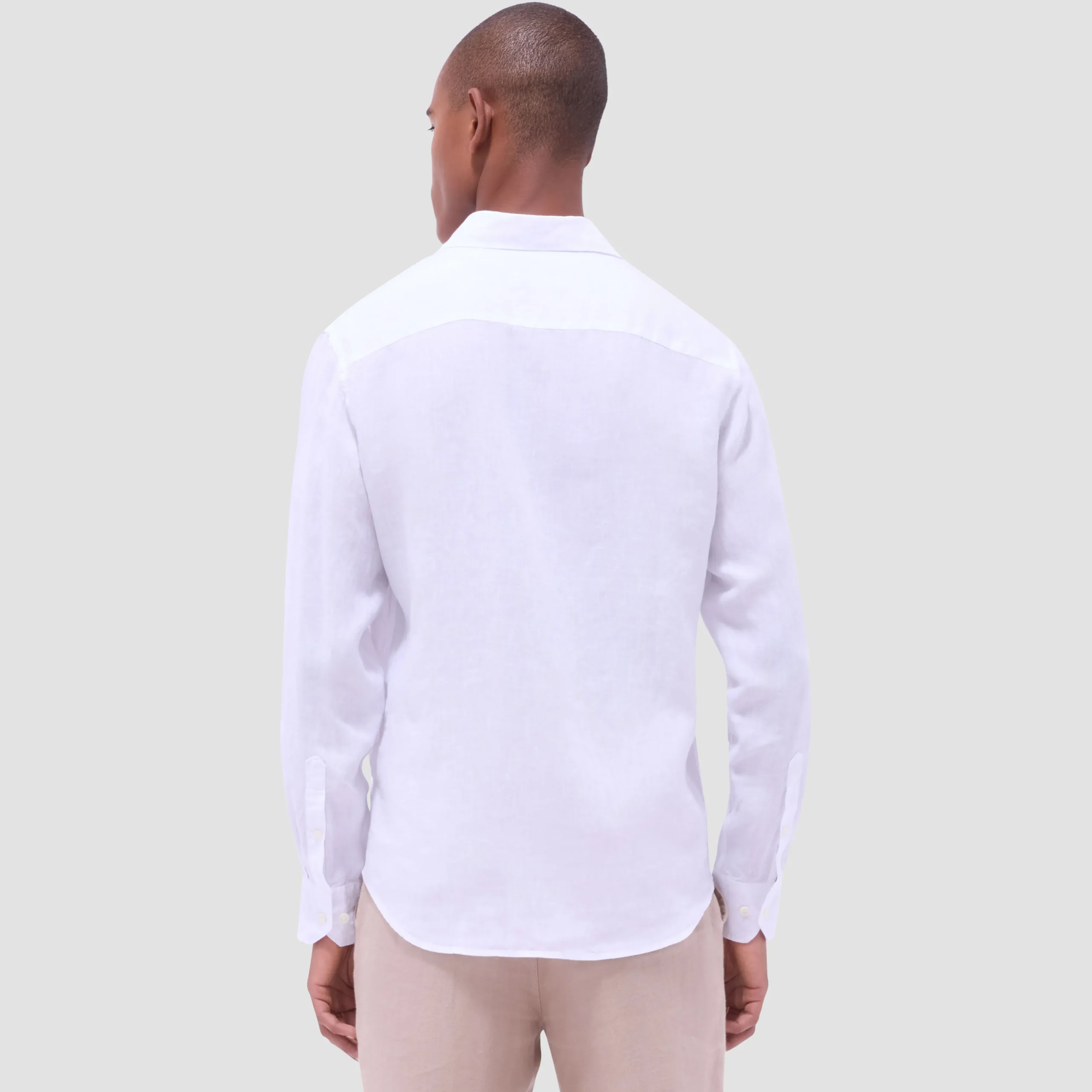 Axel Solid Linen Shirt