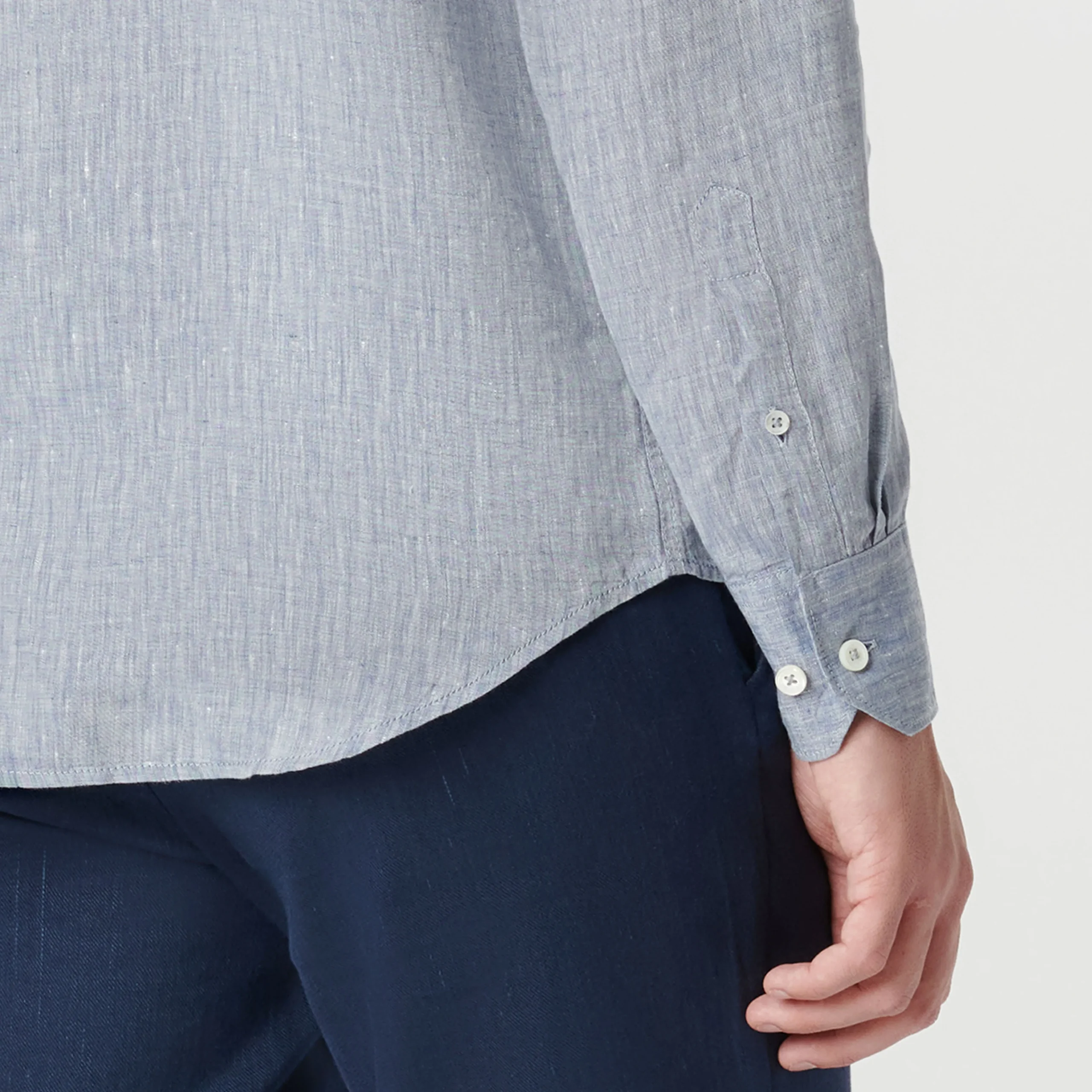 Axel Solid Linen Shirt