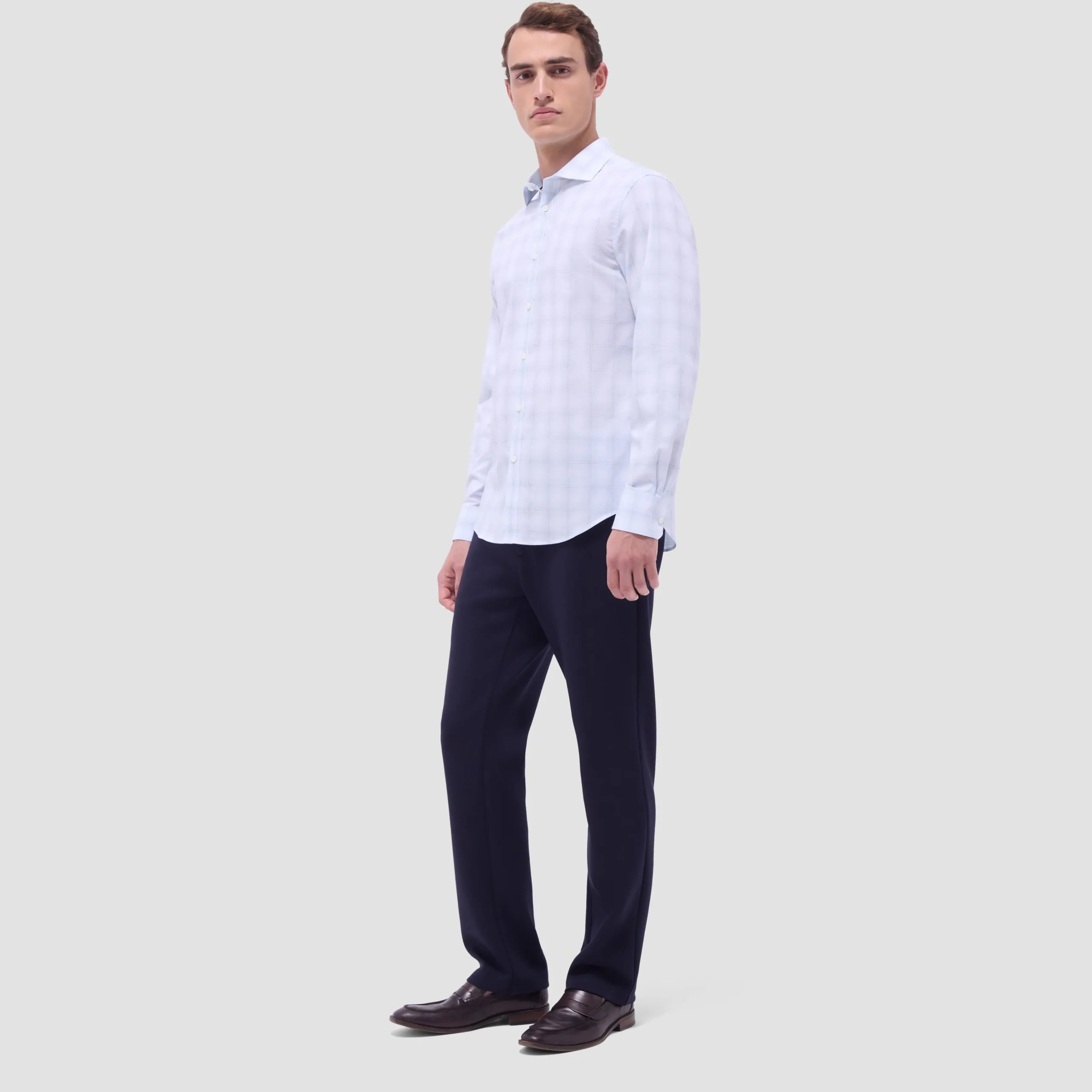 Axel Windowpane Shirt