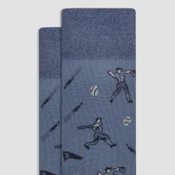 Baseball Mid-Calf Socks