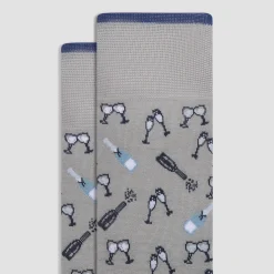 Champagne Mid-Calf Socks