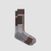 Check Mid-Calf Socks