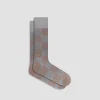 Checkerboard Mid-Calf Socks