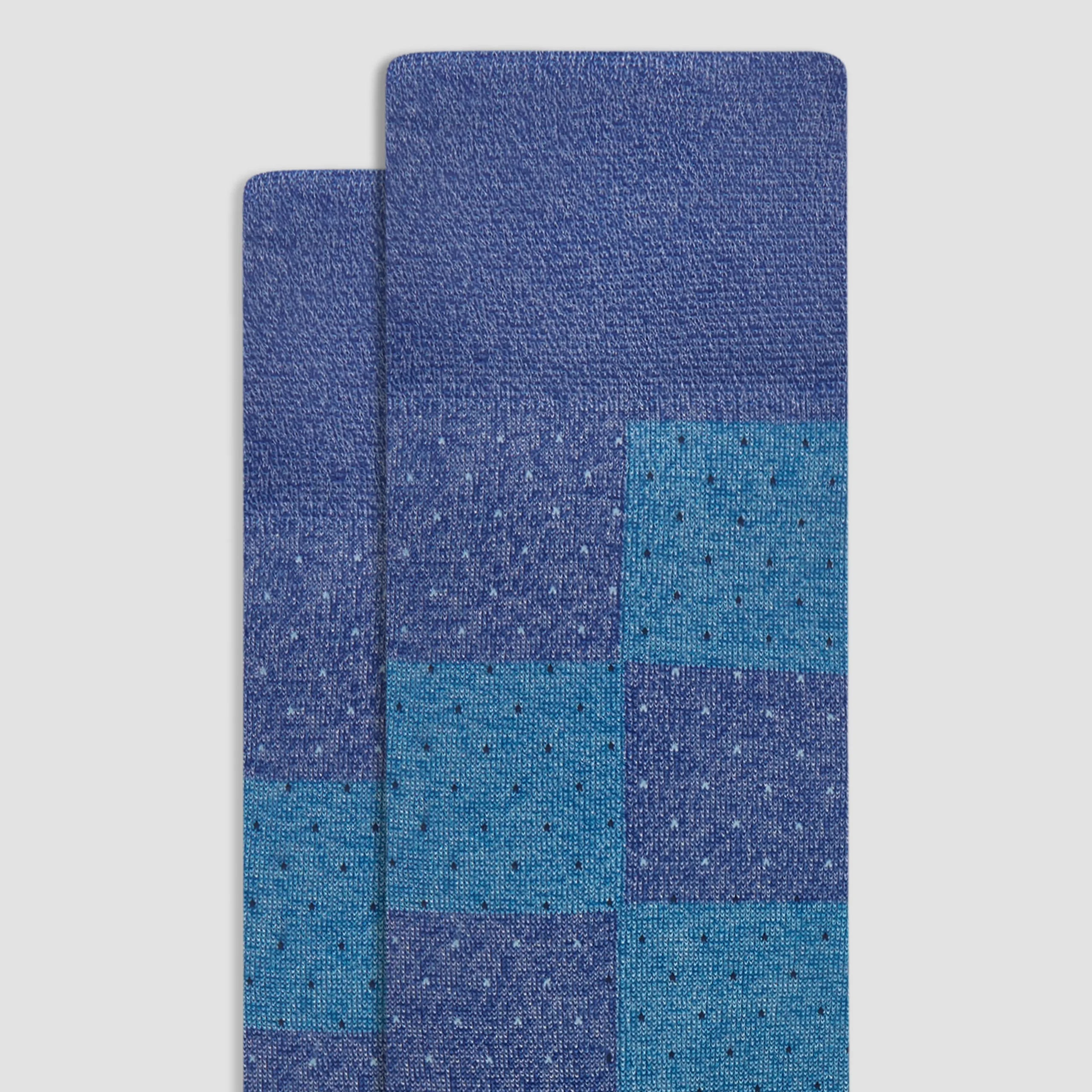 Checkerboard Mid-Calf Socks