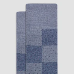 Checkerboard Mid-Calf Socks