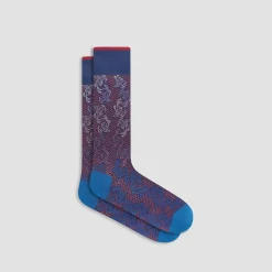 Chevron Abstract Mid-Calf Socks