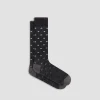 Chevron Geometric Mid-Calf Socks