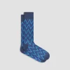 Chevron Stripe Mid-Calf Socks