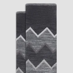 Chevron Stripe Mid-Calf Socks