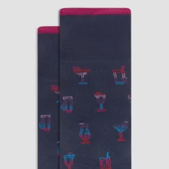 Cocktail Mid-Calf Socks