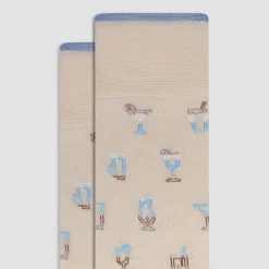 Cocktail Mid-Calf Socks