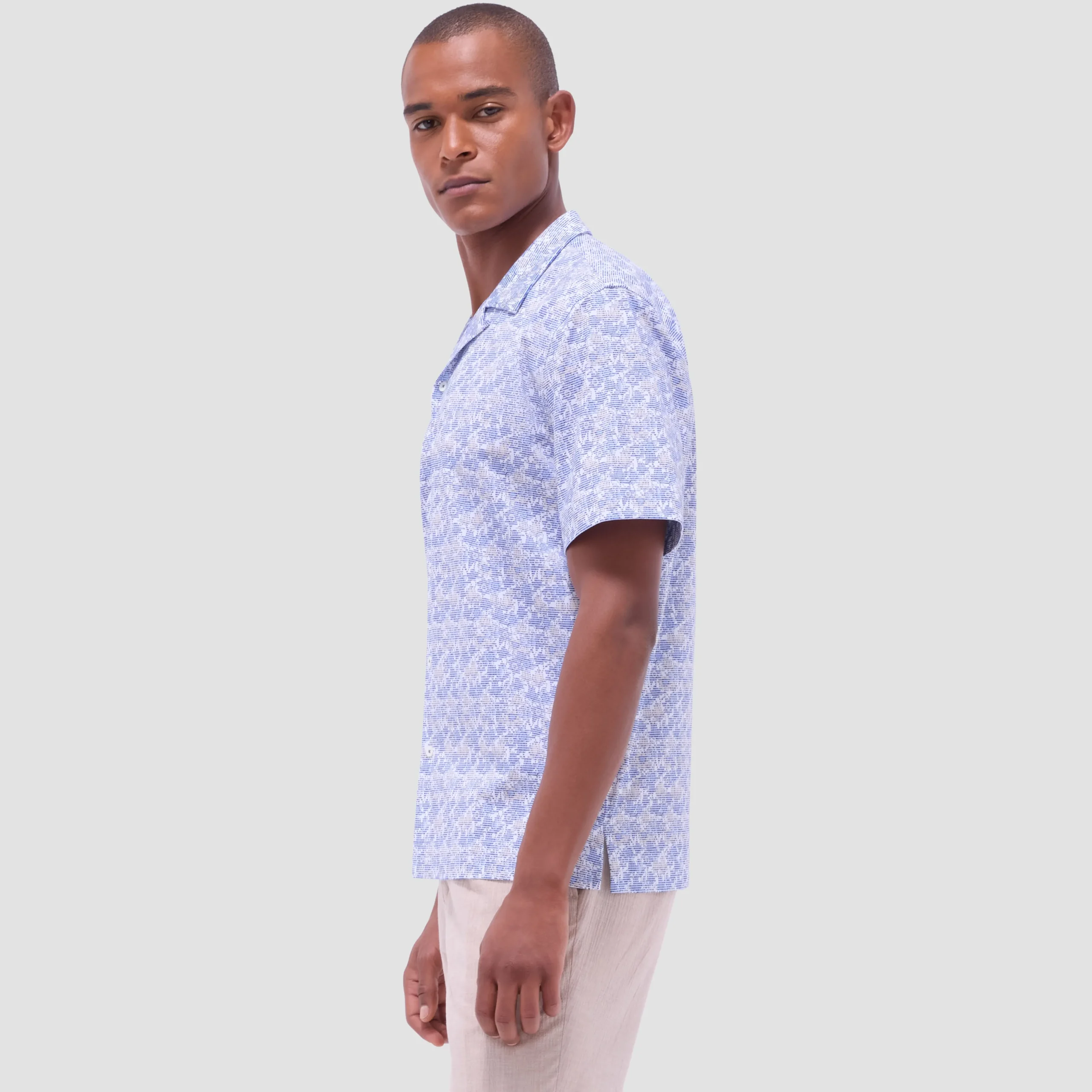 Cole Floral OoohCotton Short-Sleeve Camp Shirt