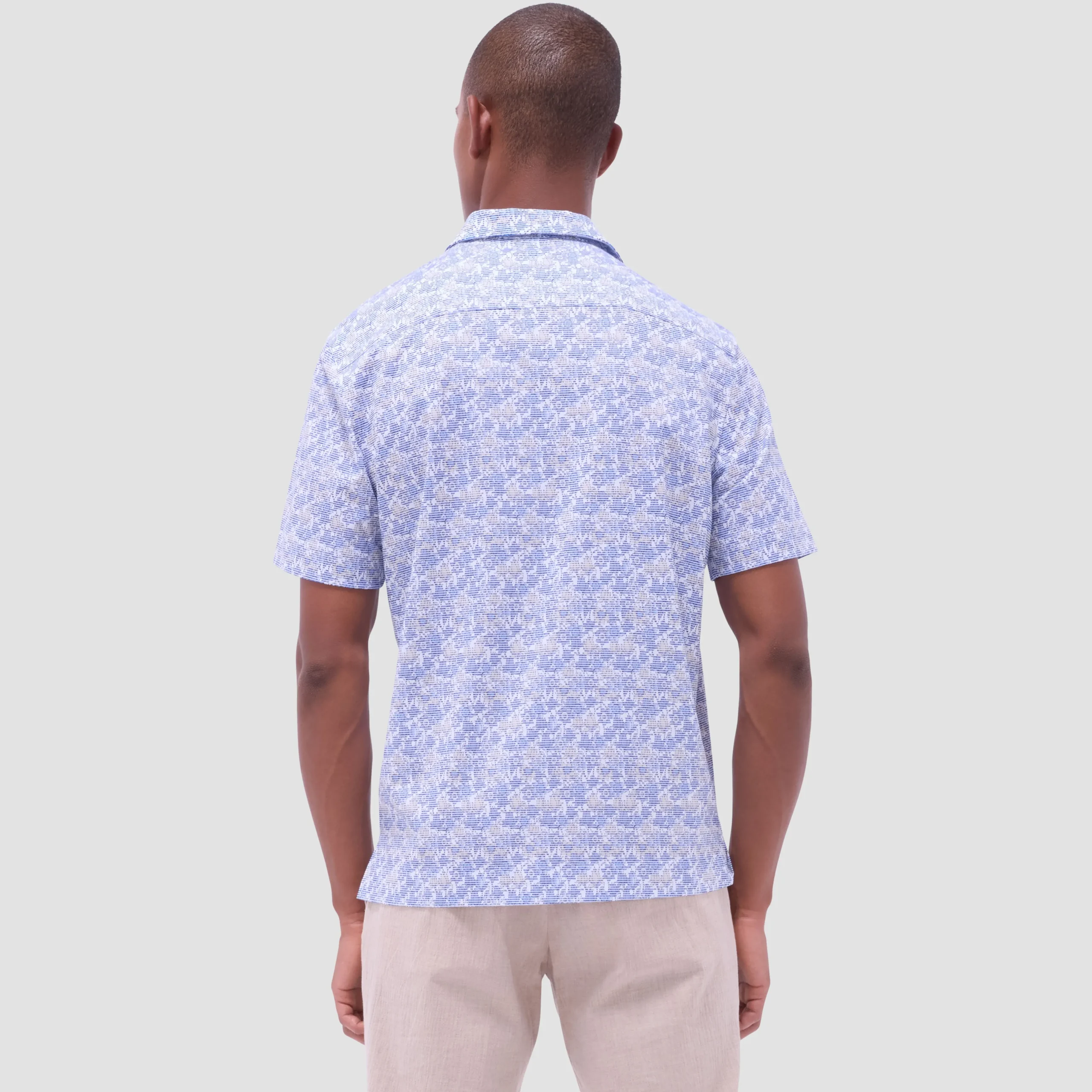 Cole Floral OoohCotton Short-Sleeve Camp Shirt