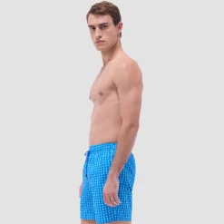 Cosmo Geometric Swim Trunks