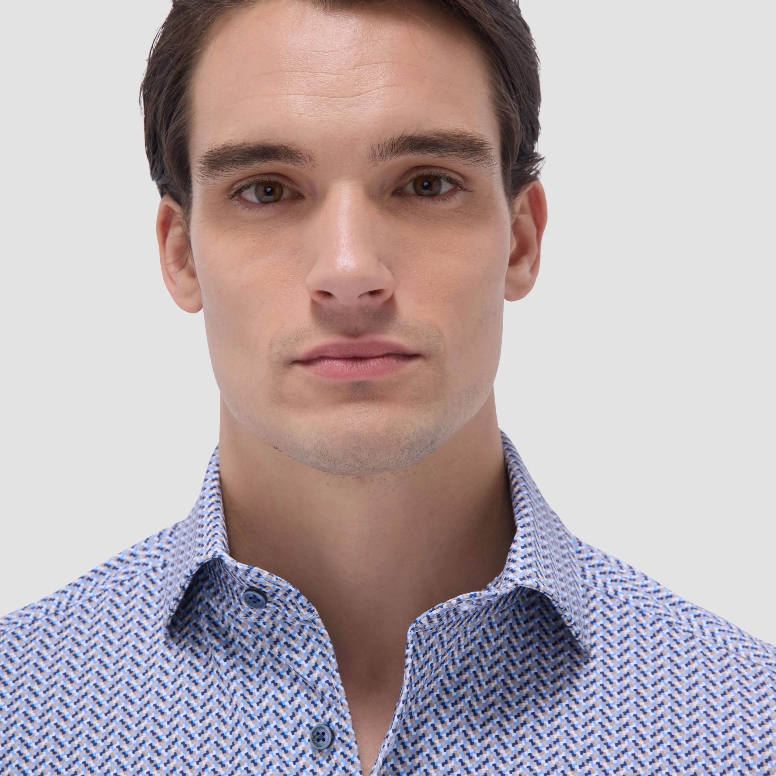 Devon Herringbone OoohCotton Shirt