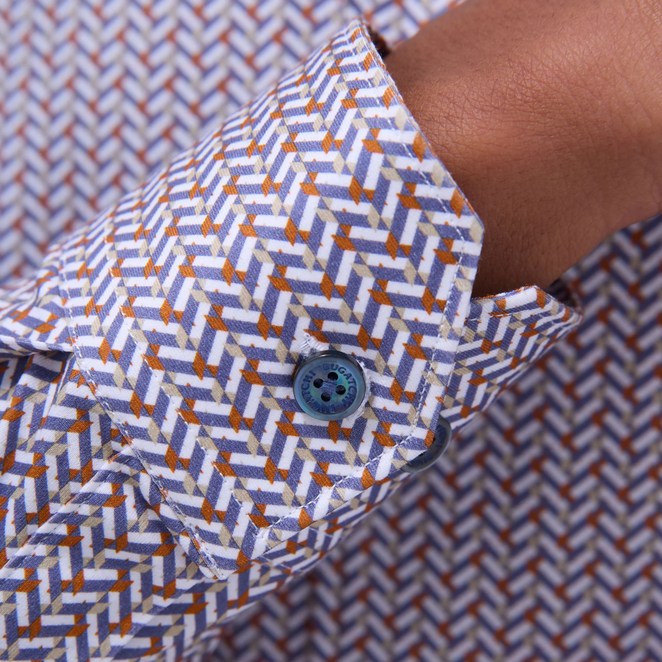 Devon Herringbone OoohCotton Shirt