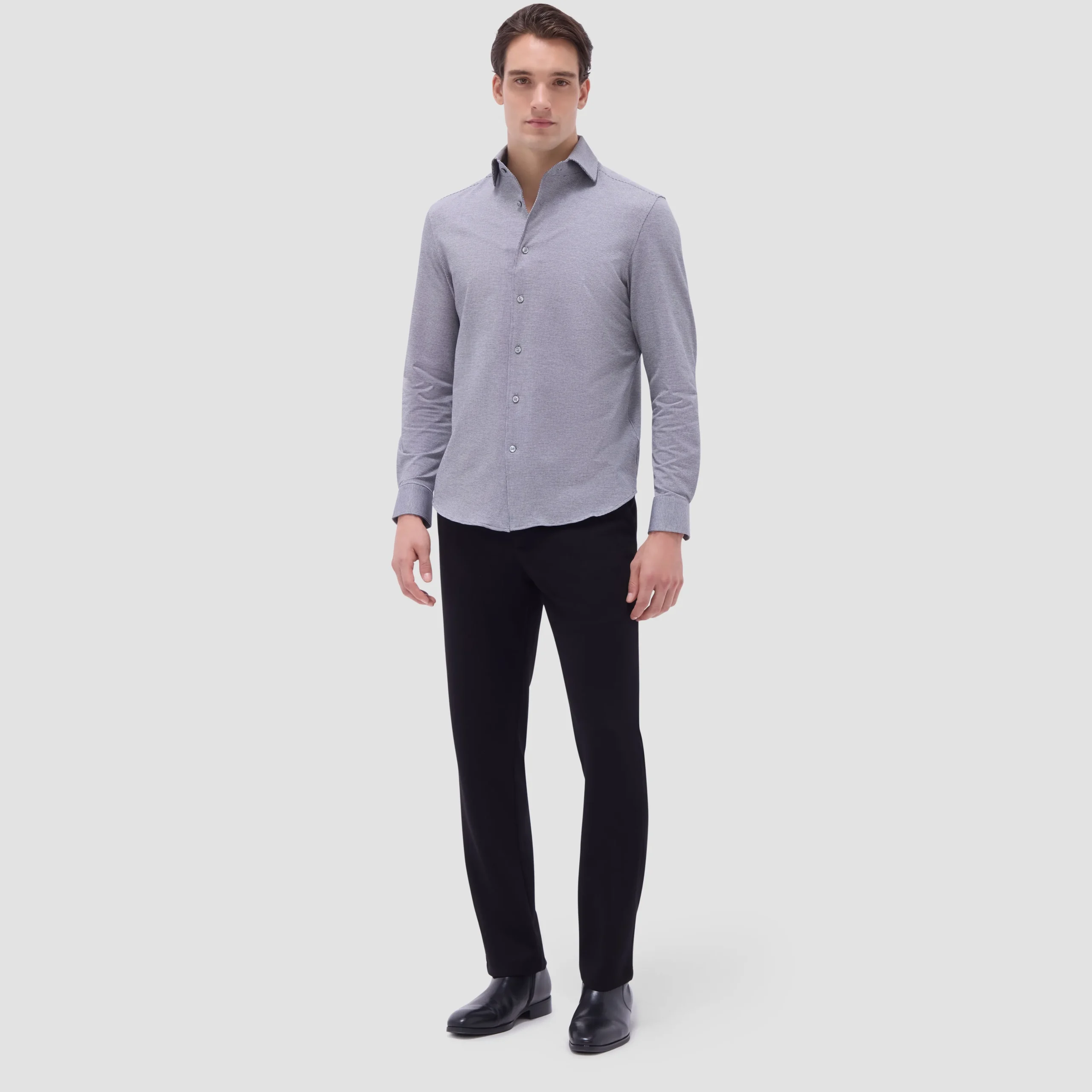 Devon Hound's Tooth OoohCotton Shirt