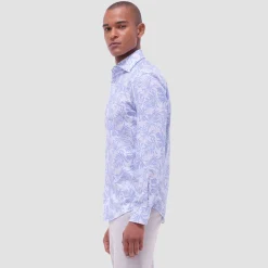 Devon Leaf Print OoohCotton Shirt