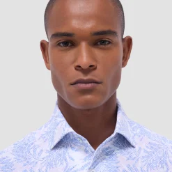 Devon Leaf Print OoohCotton Shirt