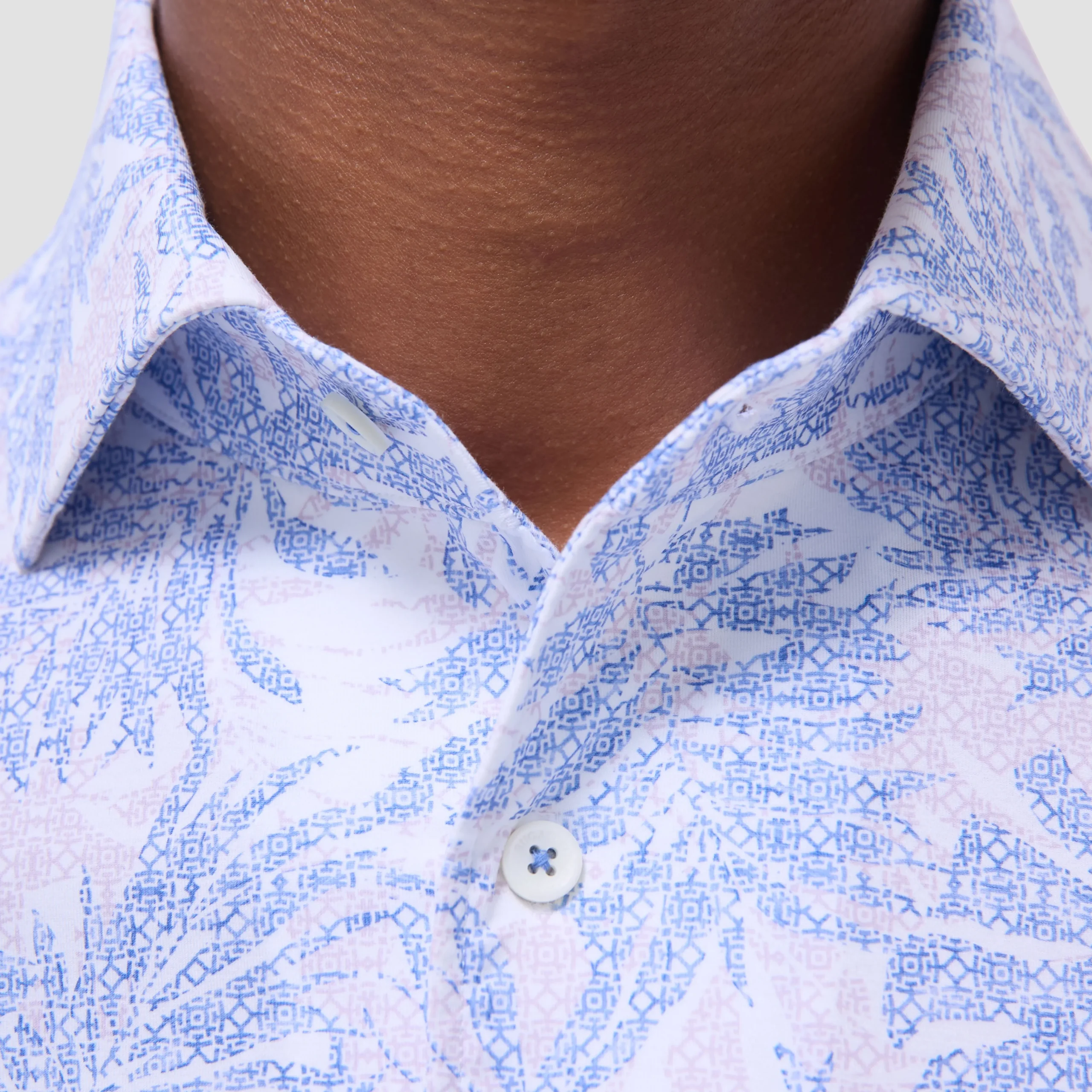 Devon Leaf Print OoohCotton Shirt